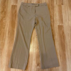 Jones New York Signature Stretch Tan Pants